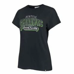 Cheap47 Brand Store 18 Best deal 👍 NFL 👚 Shirts 47 Brand 👩 Women's Seattle Seahawks Treasure Frankie T-Shirt 😀
