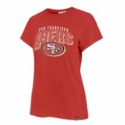 Cheap47 Brand Store 22 Outlet 🌟 NFL 👕 Shirts 47 Brand 👩 Women's San Francisco 49ers Treasure Frankie T-Shirt ❤️